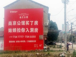 德江墙体广告在乡镇、农村市场的媒体优势