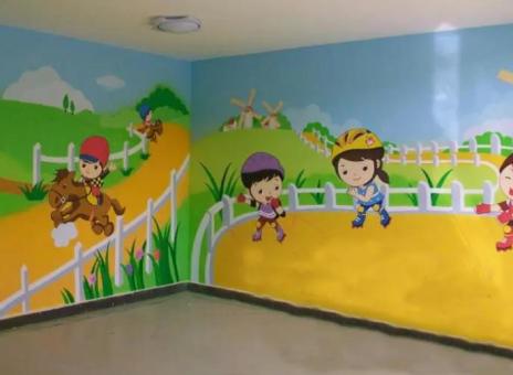 德江幼儿园墙体彩绘制作流程及注意事项