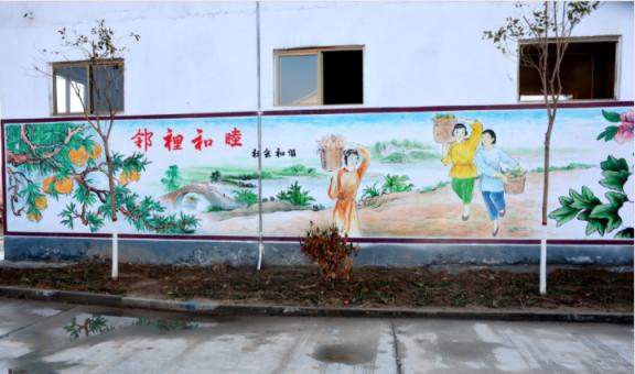 德江乡镇文化墙 乡风文明焕发新活力